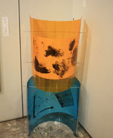 鳥山 芝堂 <題名>「意図と偶発の△・□」 鳥山 芝堂 「意図と偶発の△・□」